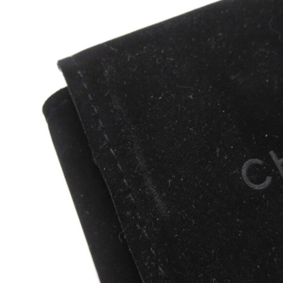 CHANEL CC Logo Earring Metal Gold/Blue - Picture 6 of 10